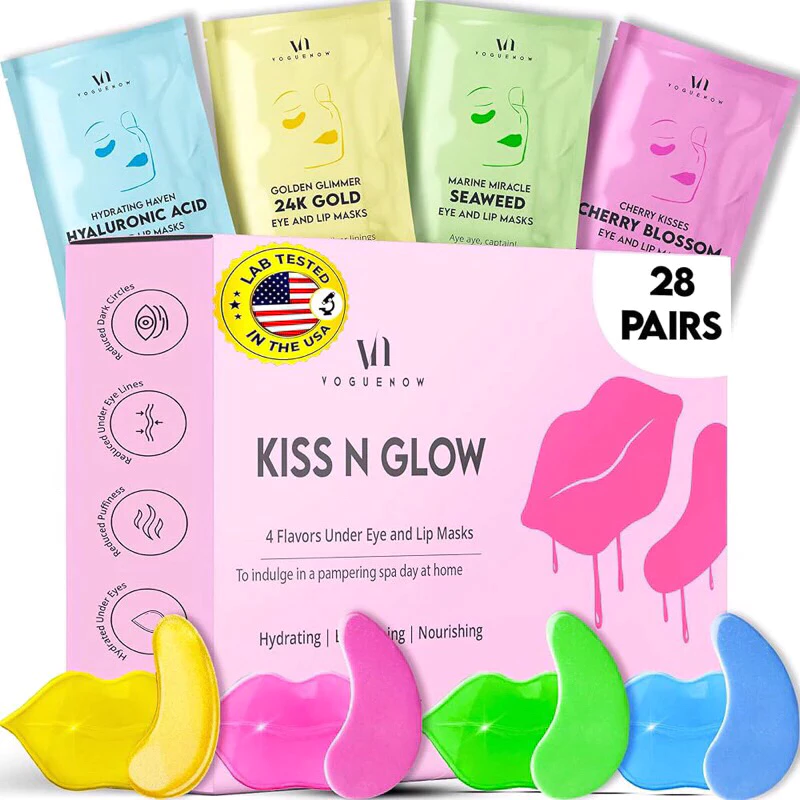 Mặt nạ mắt môi Kiss N Glow