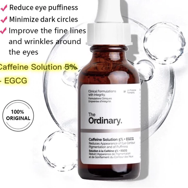 
(Date T12/2026) Huyết Thanh mắt The Ordiary Caffeine Solution 5% + EGCG