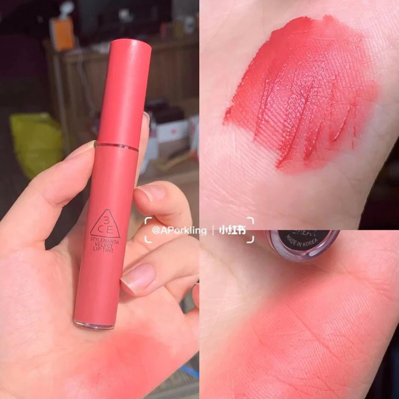 Son 3Ce Màu Đỏ Ruby/Nude/Hồng đào